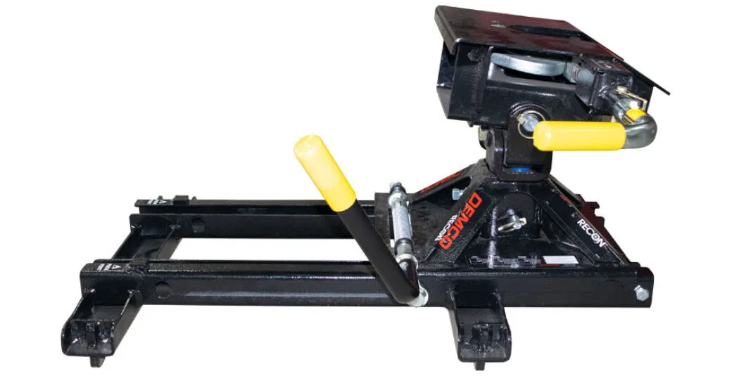 8550052 – DEMCO Fifth Wheel Trailer Hitch, Above Bed Mount For Short Beds With Head/ Head Support/ Handle Kit 21000 P...